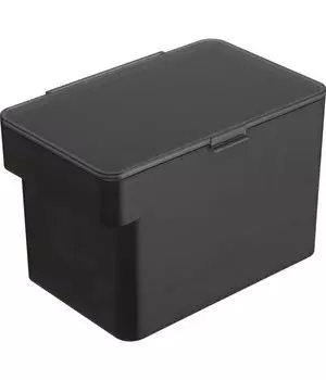 Yamazaki Jitsugyo Airtight Pet Food Stocker with Measuring Cup Black W30 x x lid is Tower Food Stocker Storage Container 5612 3.5kg Approx. D19.7 чёрный