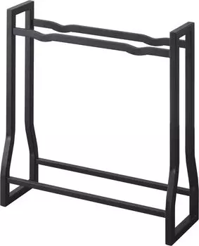 Yamazaki Jitsugyo Dumbbell Rack Black W52 x D17 x Tower No Assembly Muscle Training Goods Storage Rack 1964 (Yamazaki) H54.3cm [Completed Product, чёрный