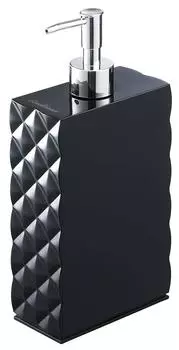Yamazaki Jitsugyo двухсторонний дозатор Diamond Conditioner черный 6856 прибл.. Ш5,5 x Г11,5 x В24 см