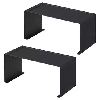 Yamazaki Jitsugyo Kitchen Rack of Seasoning Storage Shelf Rack Black 3790 x 2 [Set 2] U-shaped чёрный