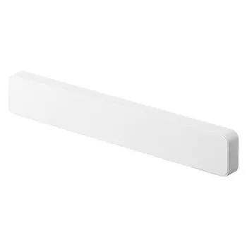 Yamazaki Jitsugyo Magnet Wall Knife Holder W25 White Tower Silicone Surface Knife Storage 5199 & Approx. W25XD1.7XH4cm