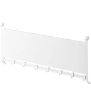 Yamazaki Jitsugyo Range Hood Steel Panel Hook White xx Tower Floating Storage Kitchen Panel Magnet Storage 1733 & W55.3 D4.3 H22.7cm (Крючок в комплекте) белый