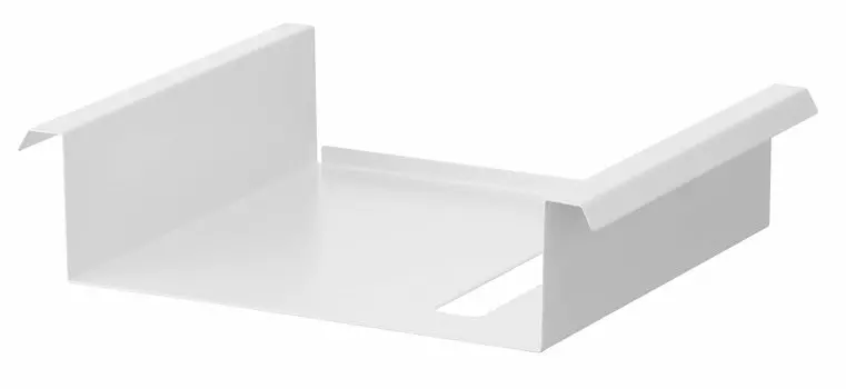 Yamazaki Jitsugyo storage rack for tension W30 x x remote bulk storage 6007 (Yamazaki Jitsugyo) Under-table rods, white, approx. D23.7 H8cm, tower, белый