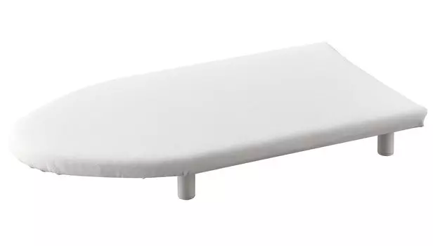 Yamazaki Jitsugyo Tabletop Ironing Board with Legs S White W46XD26XH6cm Tower Comfortable to Hang 5787 Boat-shaped Approx. белый