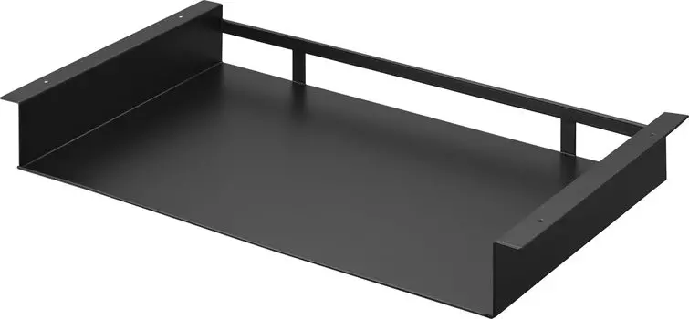 Yamazaki Jitsugyo Under Table Placemat Storage Rack Black W55 x x Tower Retrofitted Storage Wood Screw Fixing 1874 D30.2 H6.6cm чёрный
