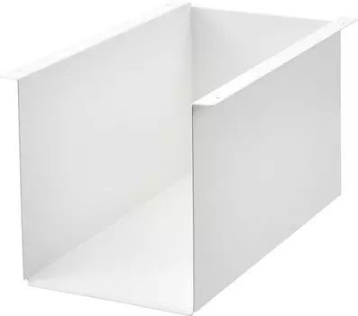 Yamazaki Jitsugyo Under Table Storage Box Rack White x x Tower Under Desk Small Items Storage Fixed with Screws 4453 Approx. W19.5 D32.8 H18.3cm белый