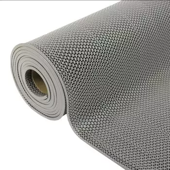 Yangweng Bath Thickness Bathroom Pleusd Freely Quick Safety Washing Rubber Home Commercial Nursing Grey Mat, Anti-Slip, Draining, Anti-Tip, 5 мм, Mat, серый