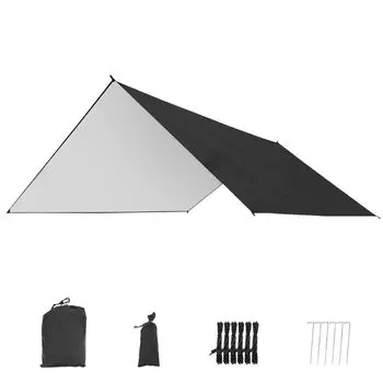 YAPJEB Tent Ground UV Sun Mountain Сумка для хранения В комплекте брезент, тент, простыня, многофункциональная, водонепроницаемая, простыня, защита, тень, легкая,