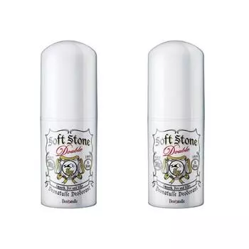 Японская косметика Deonature Soft Stone W Дезодорант Soft Armpit Fragrance-Free 2 шт.