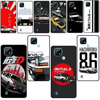 Японский аниме Initial D Car для OPPO Realme 7 8 Pro Q3 C3 C11 C15 C21 GT Чехол для телефона OnePlus 9R 8T Nord 2 8 9 Pro Realme GT(Neo)