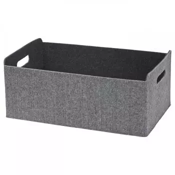 Ящик для хранения IKEA BEST серый 32x51x21 см