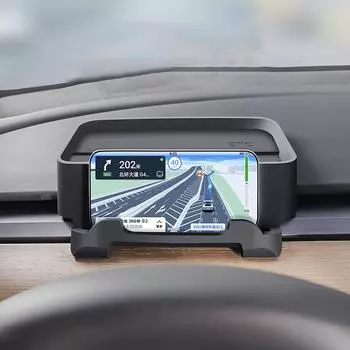 Ящик для хранения на приборной панели Tesla Model 3 Model Y Силиконовые очки Лоток для ключей Центральная консоль Кронштейн Чехол для хранения Аксессуары чёрный