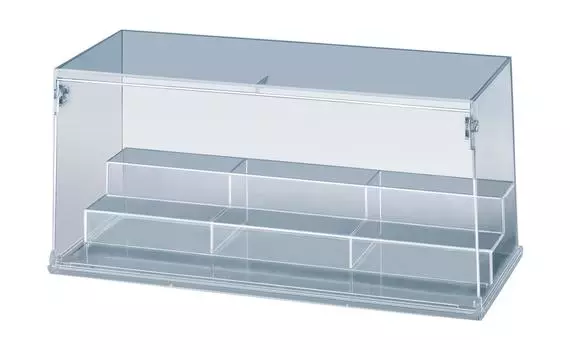 Ящик для сбора ядерных отходов Epoch W400 V Clear Ages Case Внешняя ширина 394 мм x высота 182 мм x глубина 166 мм Отсекает УФ-лучи Сборка не требуется Полная