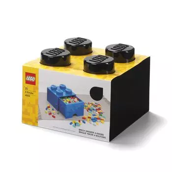 Ящик из кубиков Lego 4 черный 40051733
