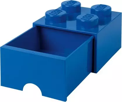 Ящик из кубиков Lego 4 ярко-синий 40051731