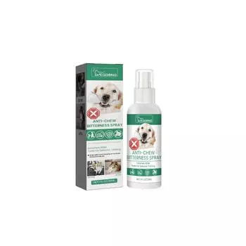 YEGBONG No Chew Spray для собак Спрей для собак, останавливающий жевание и облизывание мебели, обуви, бинтов, спрей для дрессировки и коррекции поведения собак 30ml