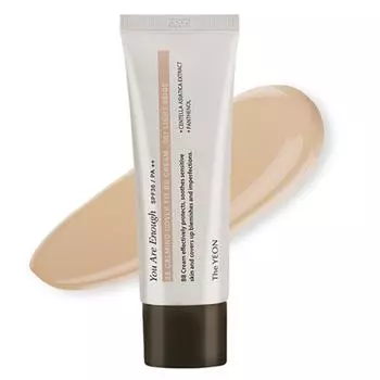 YEON Double Calming Cover Fit BB Cream SPF36 PA ++, 002 Натуральный бежевый, 50 мл, 1 шт.