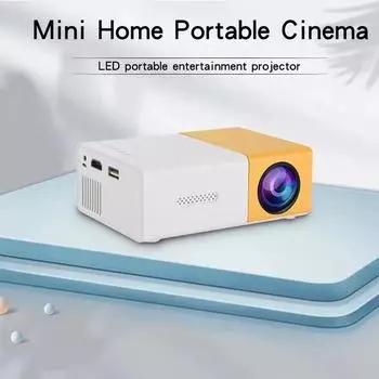 Yg300 мини-портативный светодиодный уличный мобильный мобильный проектор micro HD 1080p, ультрачистый проектор, домашний медиа-видеоплеер