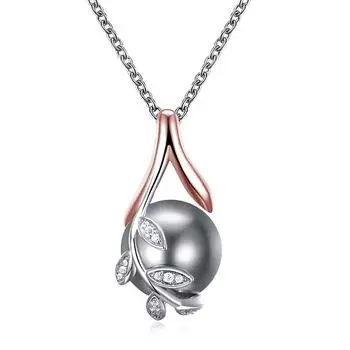 YLKBTY Колье для женщин Pendant size: 2.4*1.4 CM белый