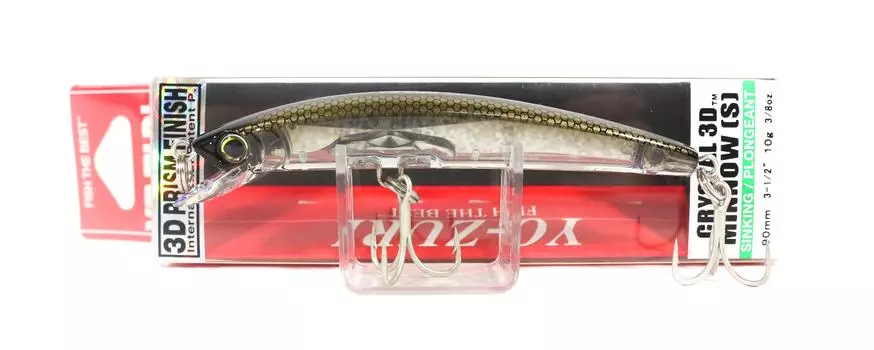 Yo Zuri 3D Crystal Minnow Тонущая приманка 90 мм F1148-SBR (6089)