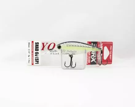 Yo Zuri 3DR-X Shad 60SP Подвесная приманка R1438-GSSS (8152)