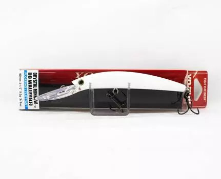 Yo Zuri Crystal Minnow DD Walleye 90 mm Floating Lure R1205-W (3358)