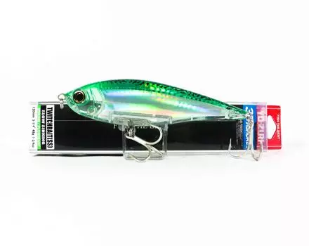 Yo Zuri Duel 3D Inshore Twitchbait 130SS Медленно тонущая приманка R1349-HGM (9496)