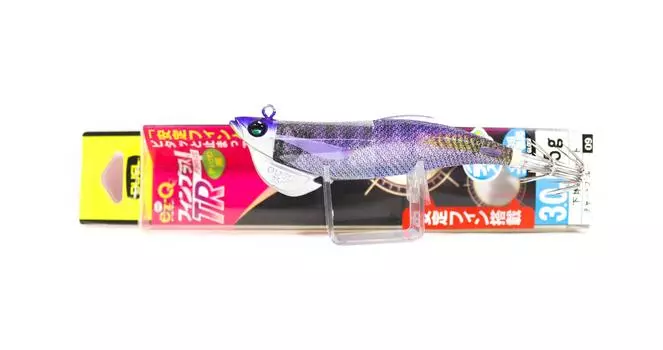 Yo Zuri Duel EZ-Q Fin Plus TR Rattle Squid Jig 3.0 25 грамм A1744-KVRA (3789)