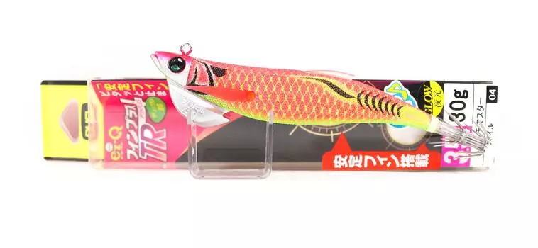 Yo Zuri Duel EZ-Q Fin Plus TR Rattle Squid Jig 3.5 30grams A1745-LBI (3826)