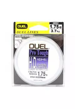 Yo Zuri Duel H.D Pro Tough Leader Fluorocarbon 50m Размер 1.75 7lb H852 (2102) чистый