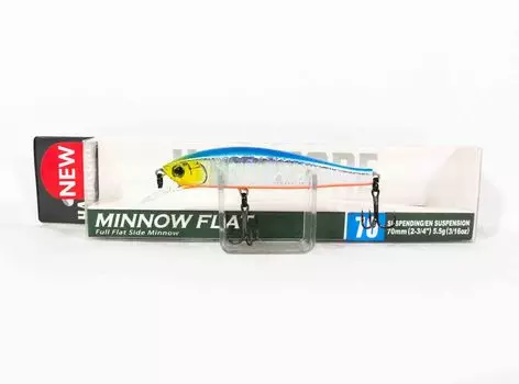 Yo Zuri Duel Hardcore Minnow Flat 70SP Подвесная Приманка R1358-HBSN (3714)