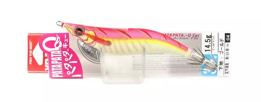 Yo Zuri Egi Pata Pata Q Squid Jig Тонущая приманка 3.0 A1702-GP (6519)