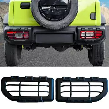 [YOCTM] Tail Light Covers for Suzuki Jimny Sierra JB74 2019 2020 2021 2022 2023 2024, Black