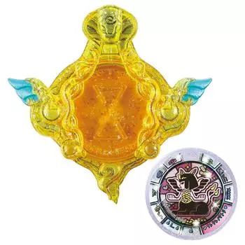 Yokai Watch Treasure Yokai Emblem Набор медалей Касеки 01 Kurekurepatra &