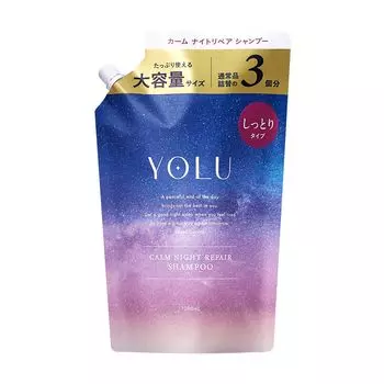 YOLU Шампунь большой емкости Ночной 1200 мл | [Calm Repair]