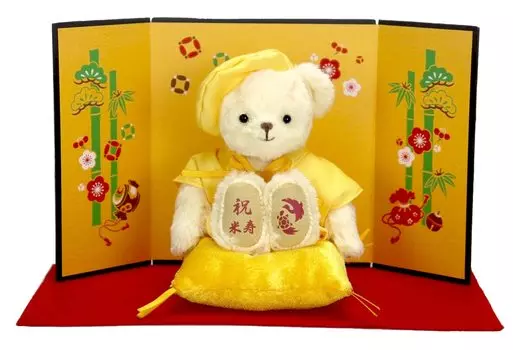 Yoneju Bear 4S 12 см Размер Складной Нормальный [Petilou] (Золотой экран)