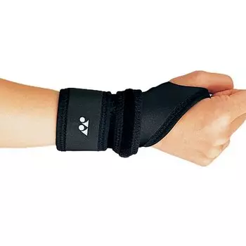 YONEX Wrist Supporter Muscle Power Wrist Black M MPS-60RI (007) 007 ЛМ (для левого) чёрный