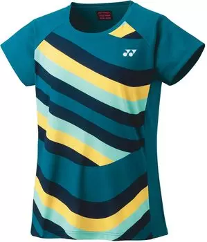 [YONEX] Женская футболка с коротким рукавом Dry T-Shirt Blue Green (+749) L