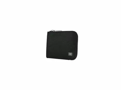 Yoshida Bag Able Wallet кожаный компактный кошелек [Porter] 030-03441 (черный (10) ЧЕРНЫЙ)
