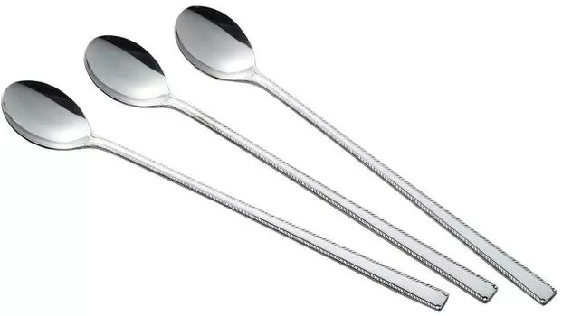 Yoshikawa Made in Japan Набор из 3 шт. мисок для льда Muddler Silver 3072025 17,3 см
