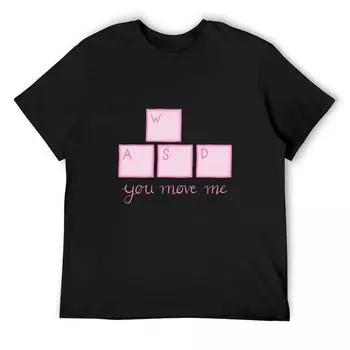 You Move Me - Футболка Wasd Blacks Custom T Shirt Oversize Sports Fans Tshirts For Men S белый