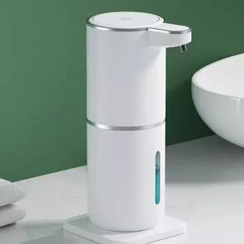 Yousheng 1 комплект дозатора мыла регулируемый USB перезаряжаемый бесконтактный дозатор пенящегося мыла для ванной комнаты кухни B