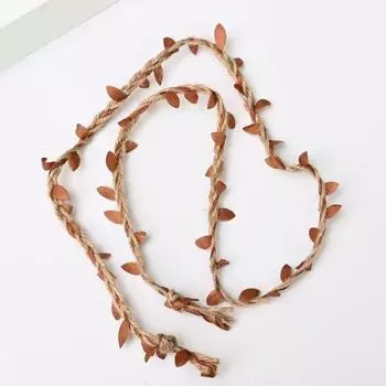 Yousheng 2 Pcs Curtain Tiebacks Rustic Natural Linen Rope Tear Resistant Exquisite Curtain Buckle for Home зелёный