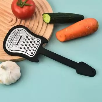 Yousheng 2 шт. гитара форма нож из нержавеющей стали дыня нож нож простой в эксплуатации кухонный гаджет для моркови картофеля огурца чёрный