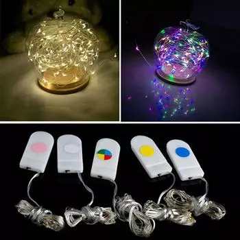 Yousheng 6 футов 20 светодиодных гирляндных ламп на батарейках Fairy Light