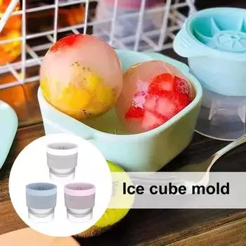 Yousheng 9Pcs Ice Ball Maker Форма для кубиков льда Круглая форма для льда Сфера медленно тающая Виски Коктейли Формы для кубиков льда с крышками