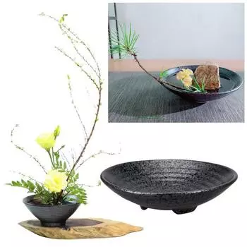 Yousheng Flower Frog японский набор икебана настольная керамическая чаша ваза с игольчатым держателем для цветочной композиции Kenzan для гостиной спальни офиса S