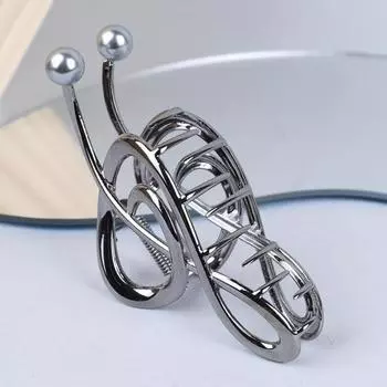 Yousheng Hair Claw в форме музыкальной ноты, искусственный жемчуг, заколка для волос, декоративный аксессуар для волос золотистый