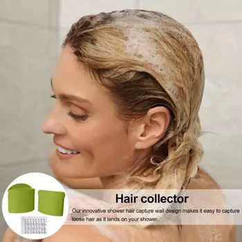 Yousheng Hair Collector Shower Drain Wool Trap Prevent Sewer Clogs Easy Installation Shower Hair Catcher Replaceable Strip Shower Hair Trap белый