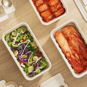 Yousheng Kimchi Cutter Food Meat Cutting Storage Container Kit Нескользящий дизайн BPA Free Большая емкость герметичный контейнер для хранения продуктов питания